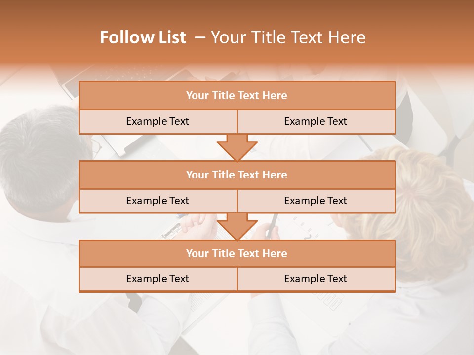 Keypad Paper Person PowerPoint Template