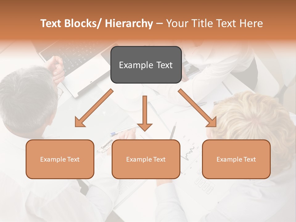 Keypad Paper Person PowerPoint Template