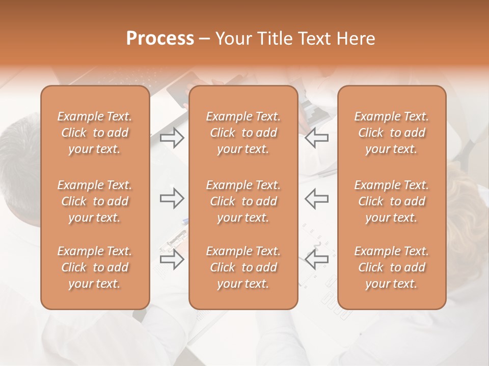 Keypad Paper Person PowerPoint Template