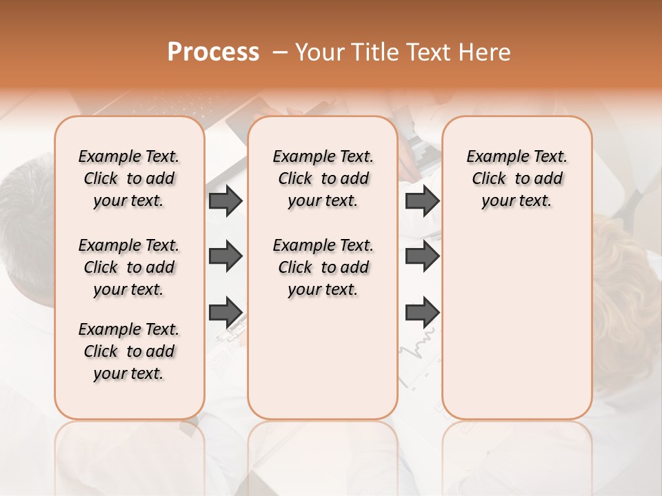 Keypad Paper Person PowerPoint Template