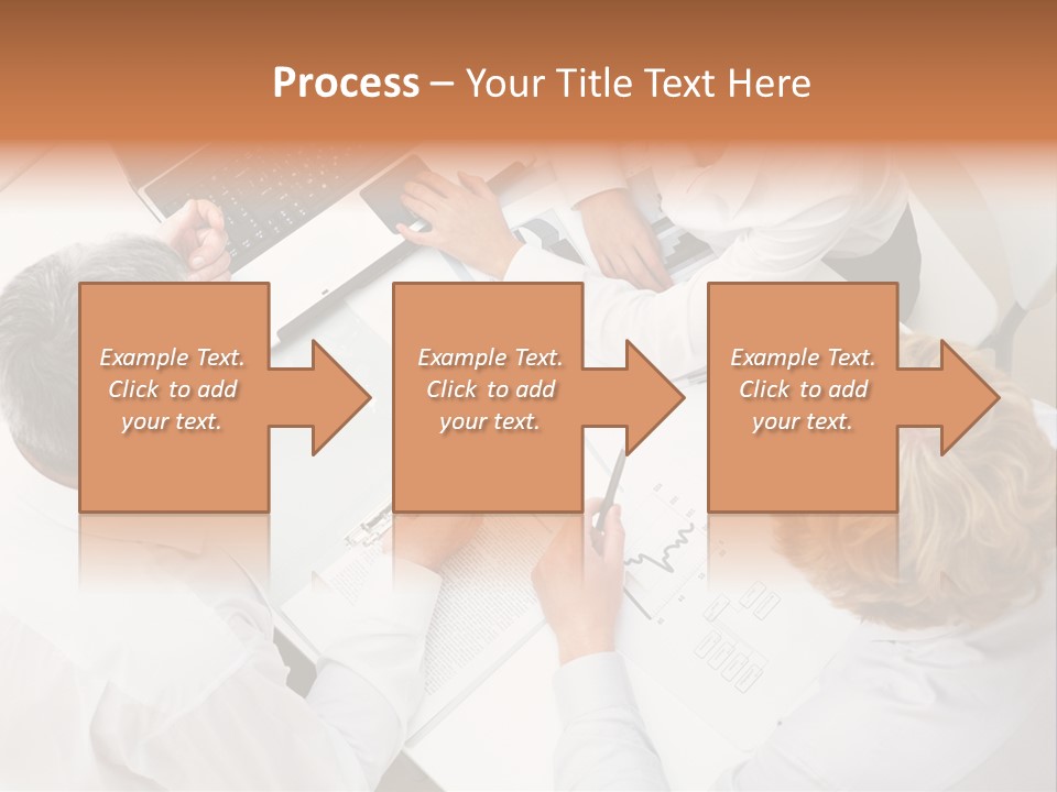 Keypad Paper Person PowerPoint Template