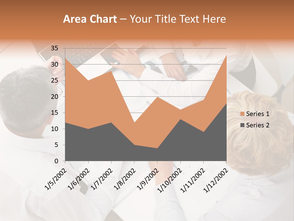 Keypad Paper Person PowerPoint Template