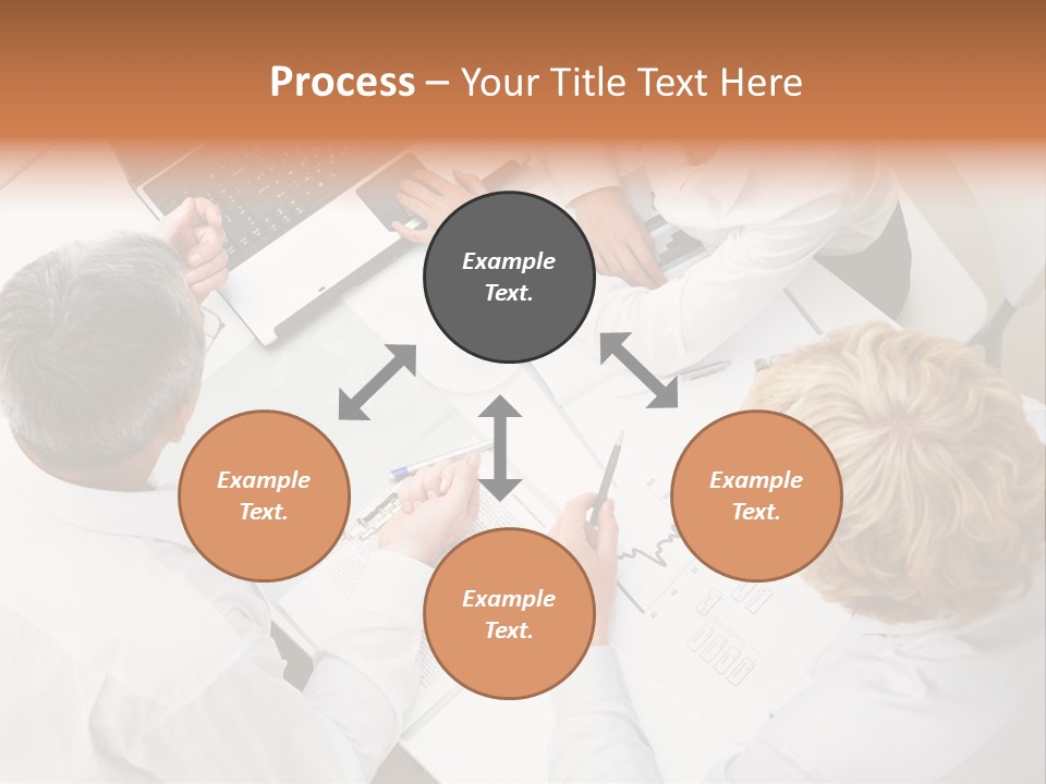 Keypad Paper Person PowerPoint Template