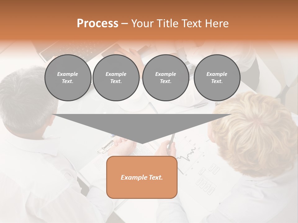 Keypad Paper Person PowerPoint Template