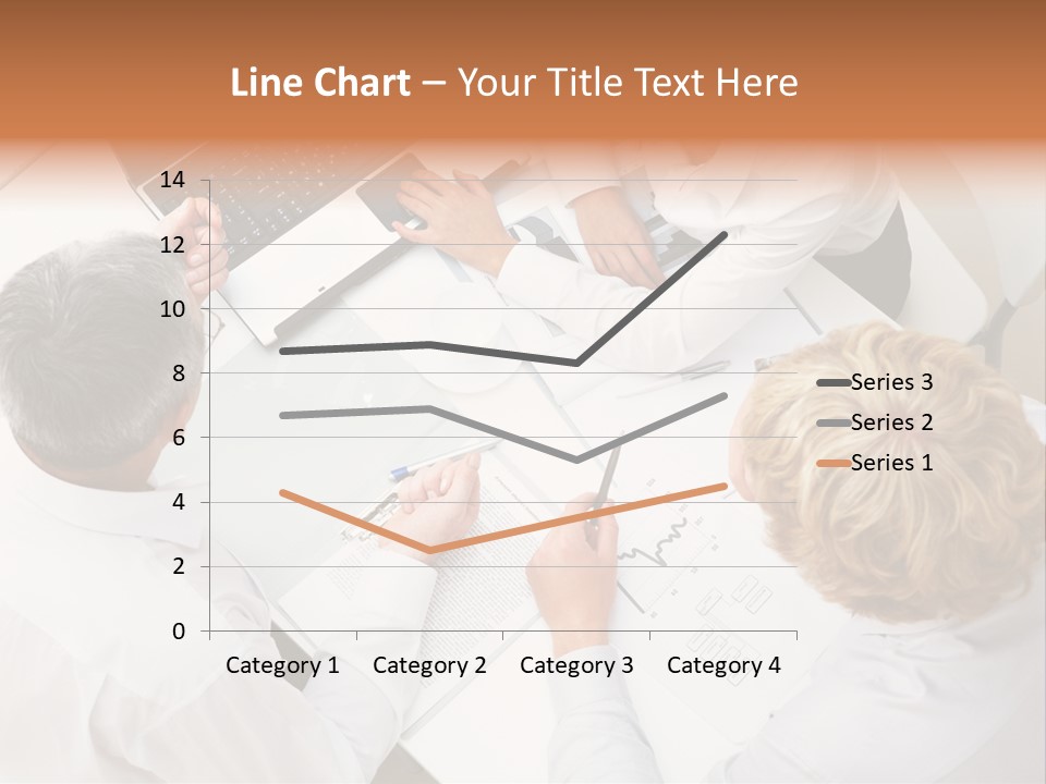 Keypad Paper Person PowerPoint Template