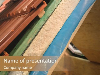 Rafters Attic Heat PowerPoint Template