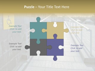 Handicapped Wheel Equipment PowerPoint Template