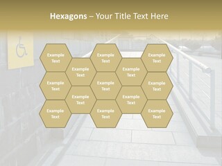 Handicapped Wheel Equipment PowerPoint Template