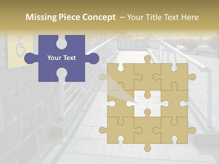 Handicapped Wheel Equipment PowerPoint Template