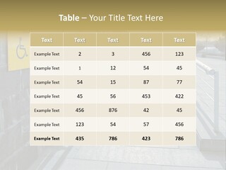 Handicapped Wheel Equipment PowerPoint Template