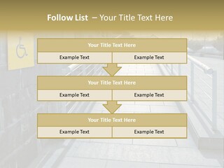 Handicapped Wheel Equipment PowerPoint Template
