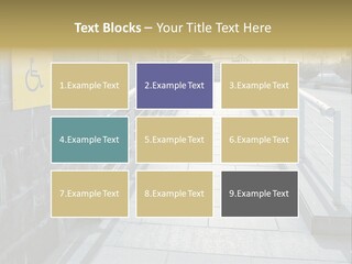 Handicapped Wheel Equipment PowerPoint Template