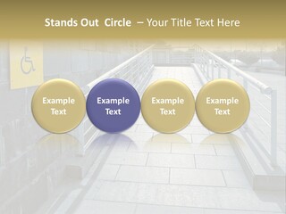 Handicapped Wheel Equipment PowerPoint Template