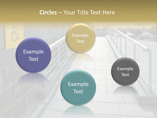 Handicapped Wheel Equipment PowerPoint Template