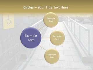 Handicapped Wheel Equipment PowerPoint Template