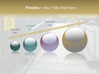 Handicapped Wheel Equipment PowerPoint Template