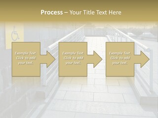 Handicapped Wheel Equipment PowerPoint Template