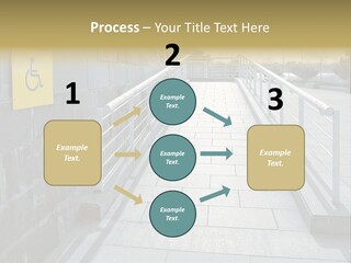 Handicapped Wheel Equipment PowerPoint Template