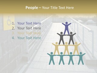 Handicapped Wheel Equipment PowerPoint Template