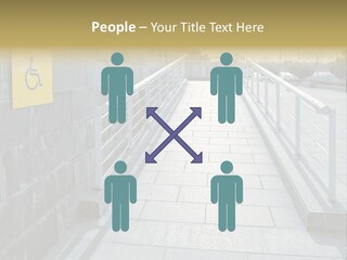 Handicapped Wheel Equipment PowerPoint Template