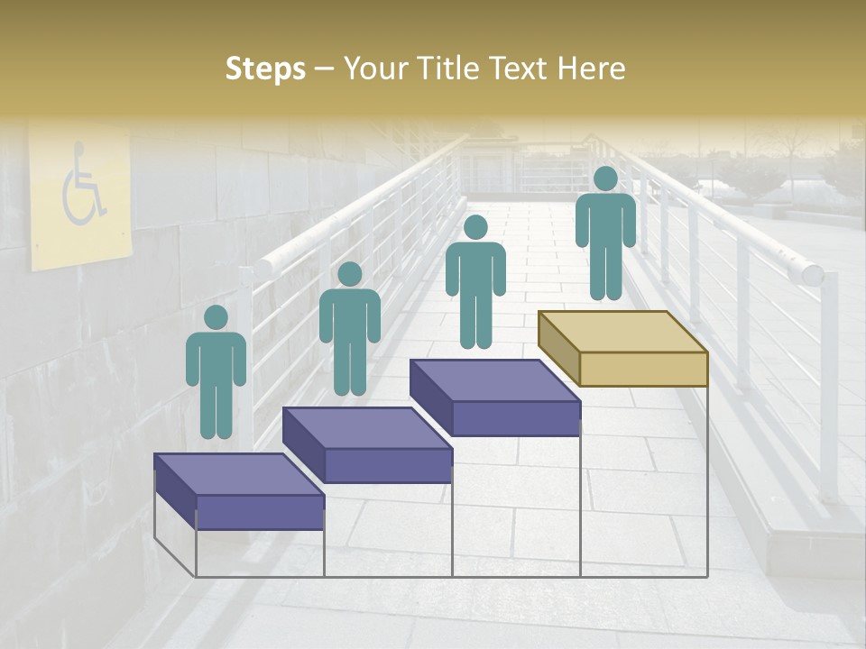 Handicapped Wheel Equipment PowerPoint Template