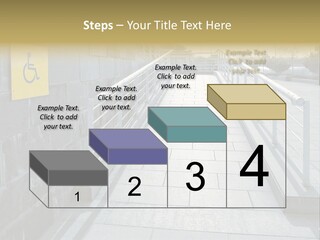 Handicapped Wheel Equipment PowerPoint Template