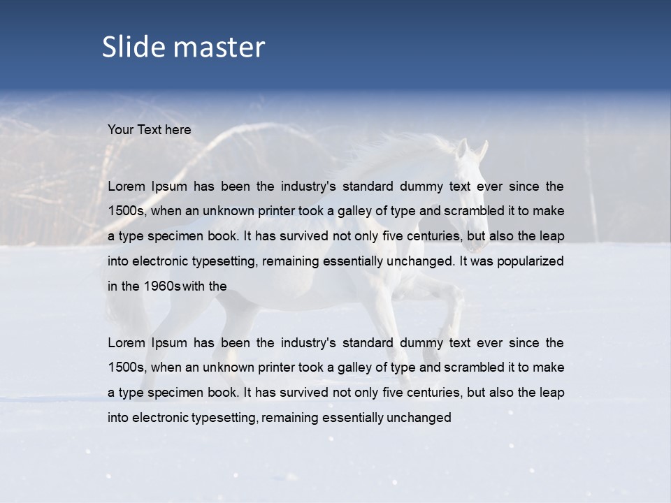 Movement Domestic Isolated PowerPoint Template