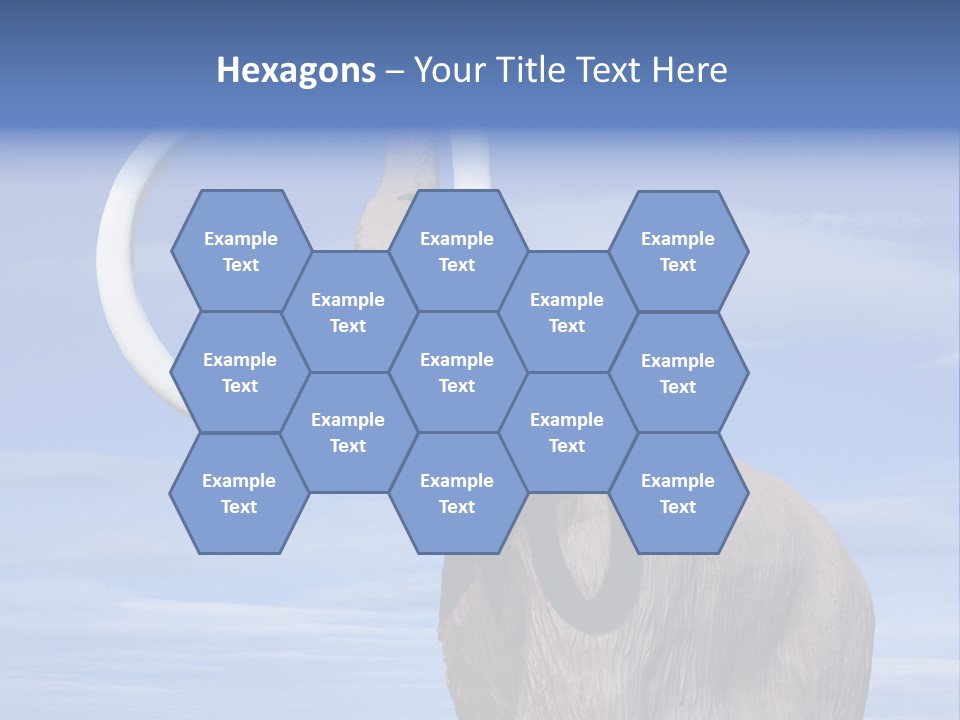 Scary Vertebrate Creature PowerPoint Template