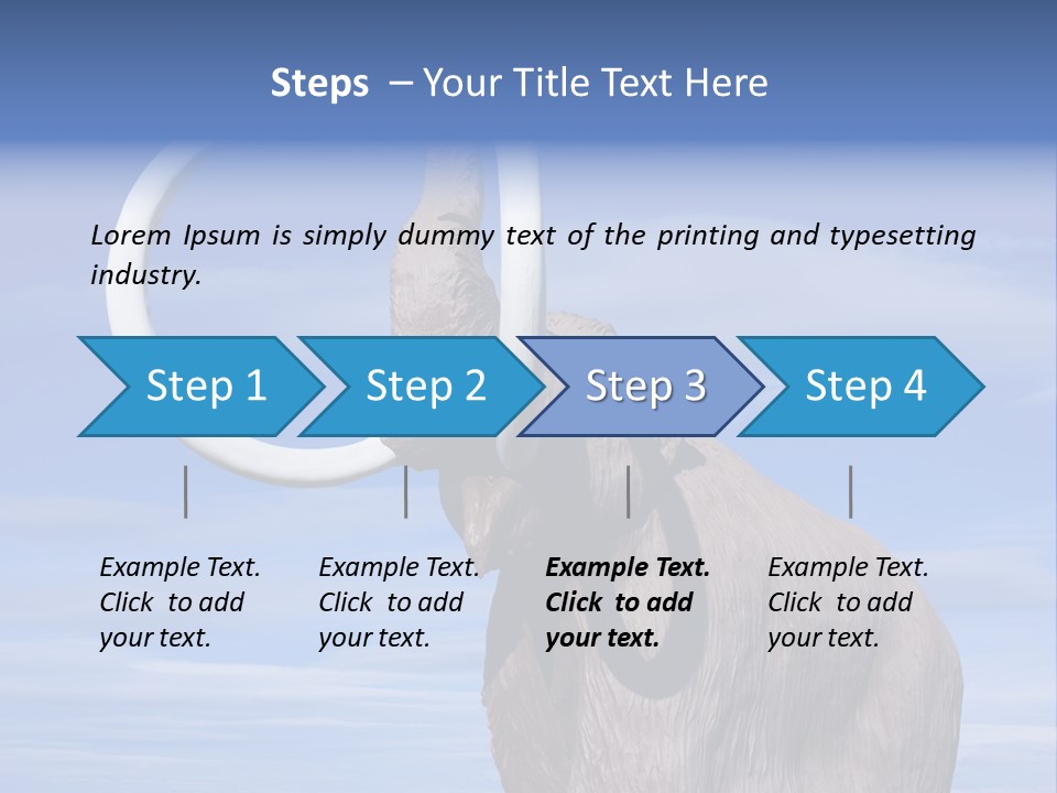 Scary Vertebrate Creature PowerPoint Template