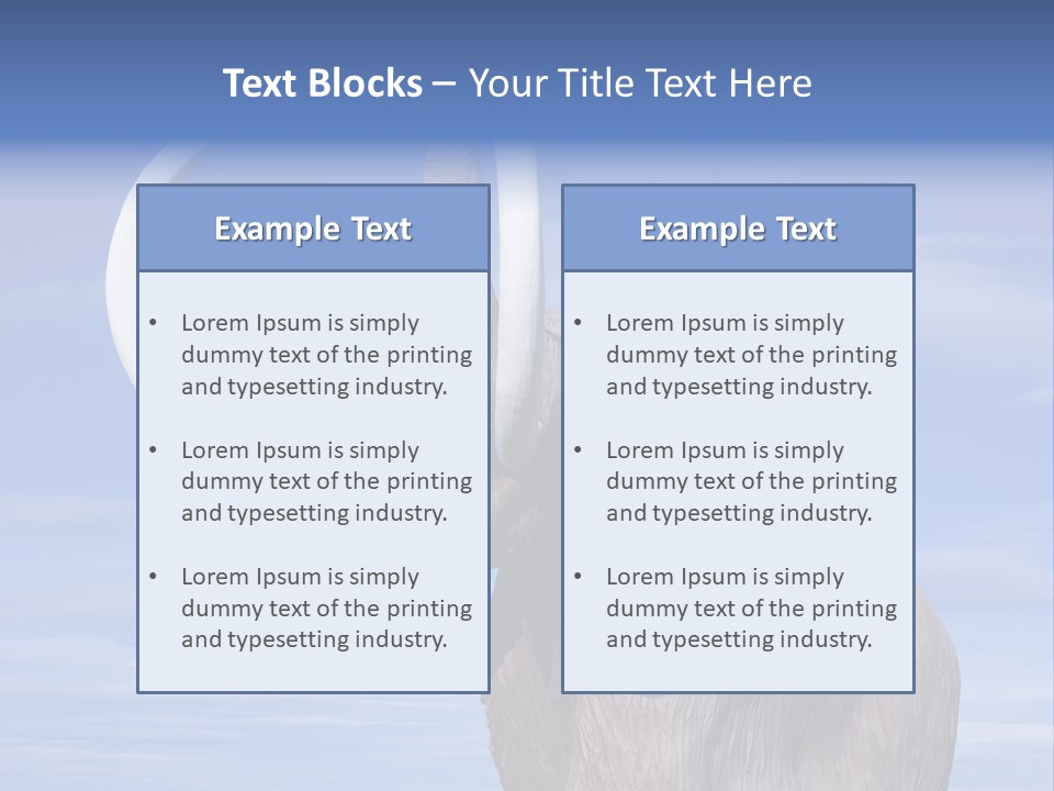 Scary Vertebrate Creature PowerPoint Template