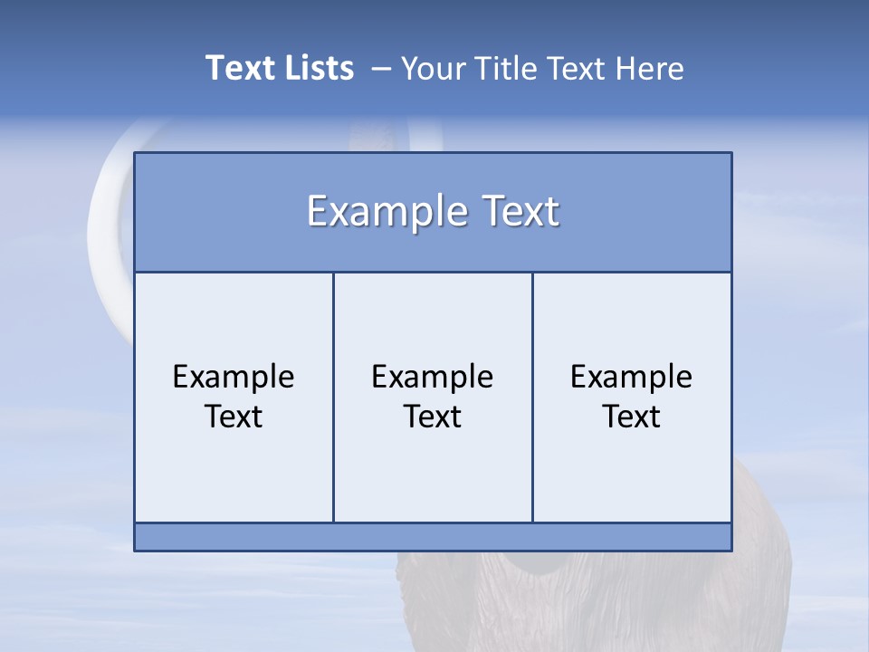Scary Vertebrate Creature PowerPoint Template