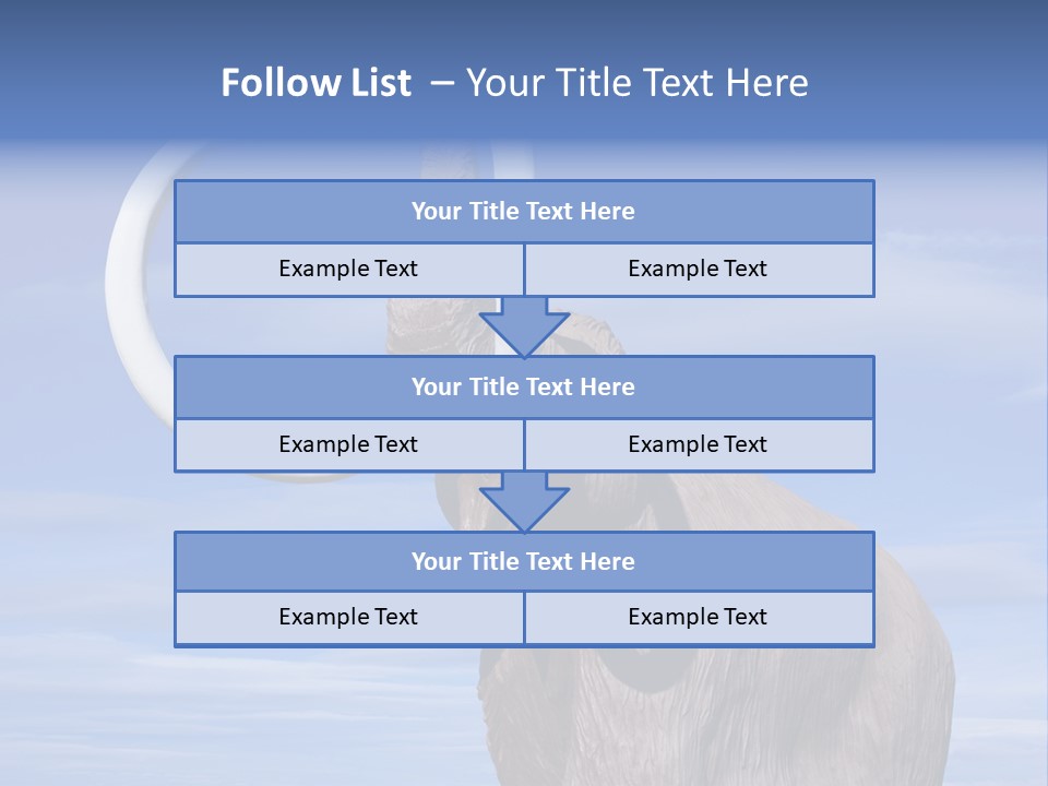 Scary Vertebrate Creature PowerPoint Template