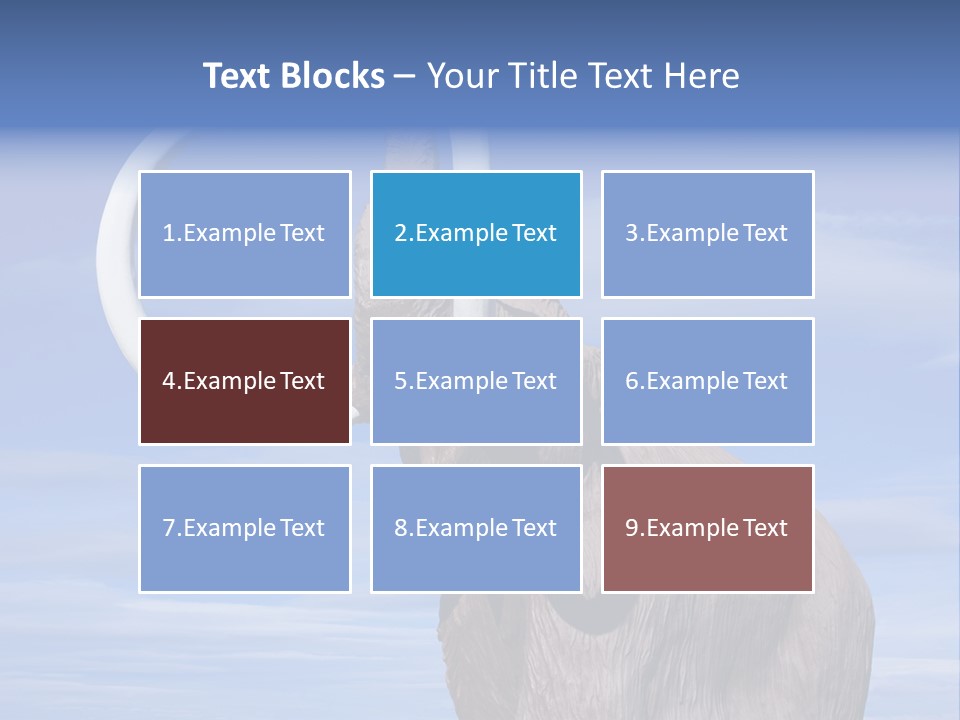 Scary Vertebrate Creature PowerPoint Template