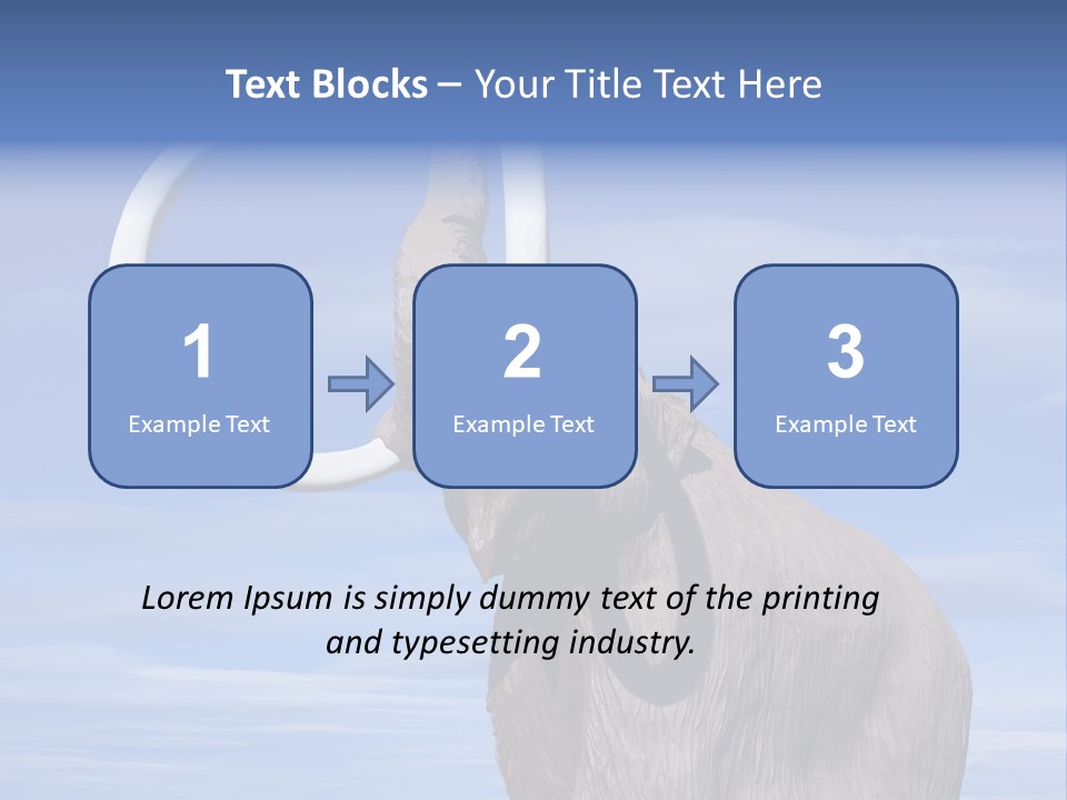 Scary Vertebrate Creature PowerPoint Template