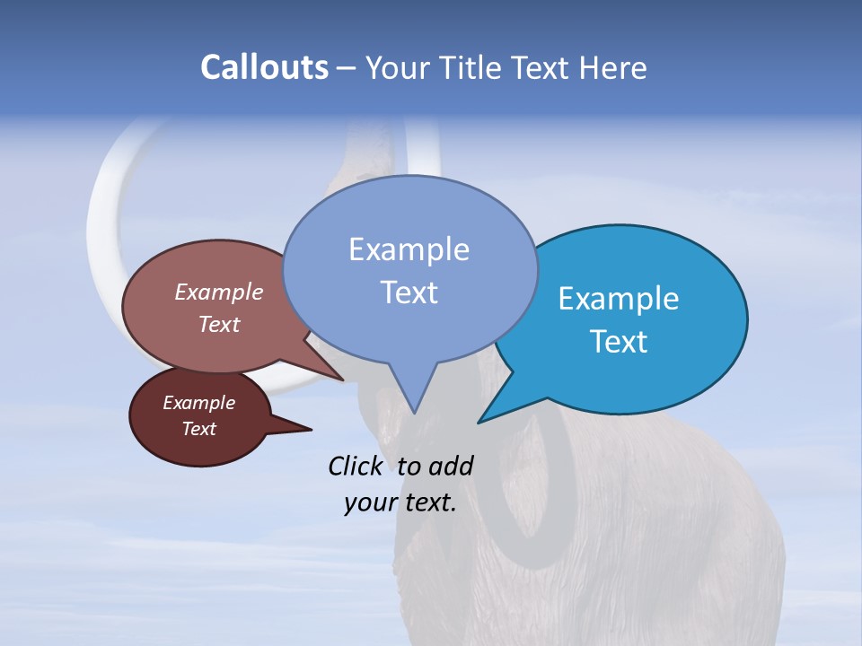 Scary Vertebrate Creature PowerPoint Template