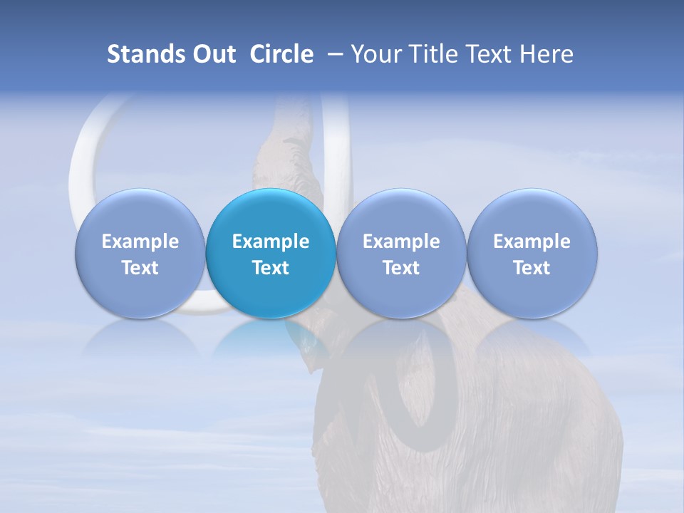 Scary Vertebrate Creature PowerPoint Template