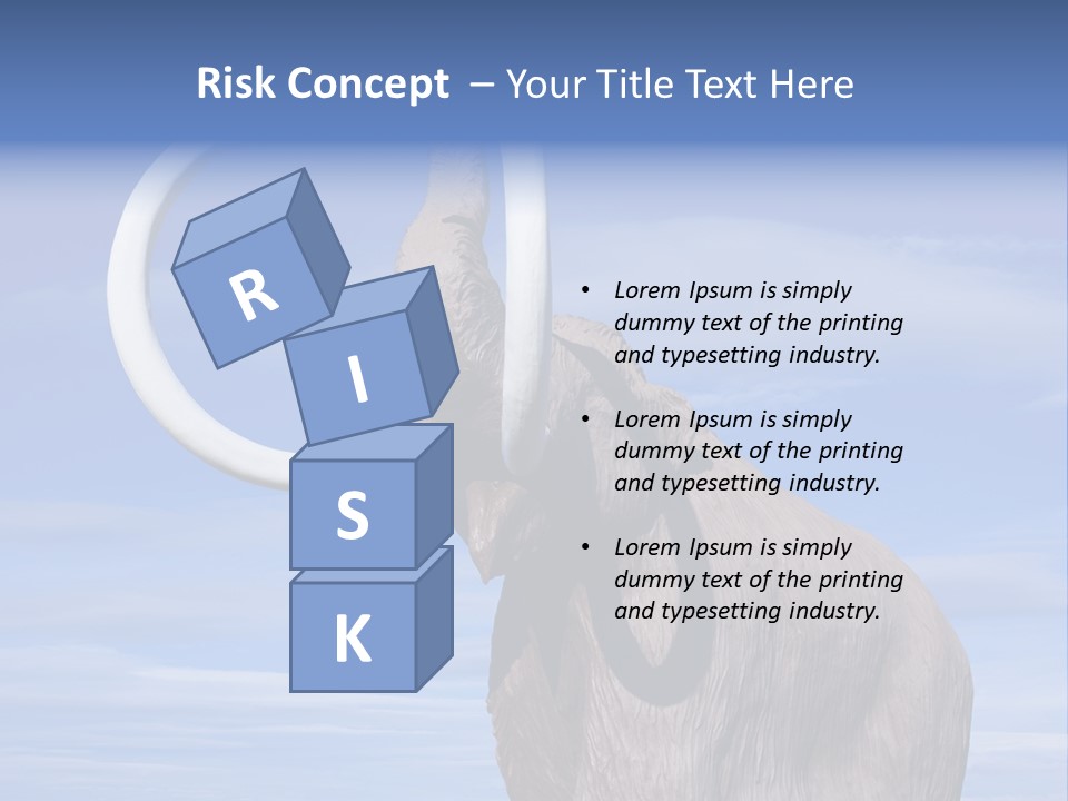 Scary Vertebrate Creature PowerPoint Template