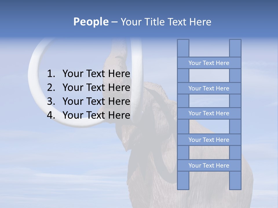 Scary Vertebrate Creature PowerPoint Template