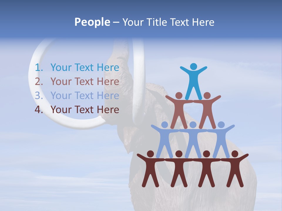 Scary Vertebrate Creature PowerPoint Template