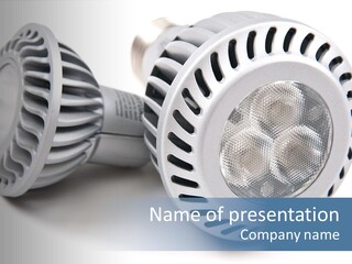 Led Low Eco PowerPoint Template