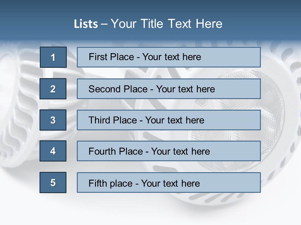 Led Low Eco PowerPoint Template