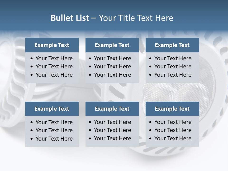 Led Low Eco PowerPoint Template