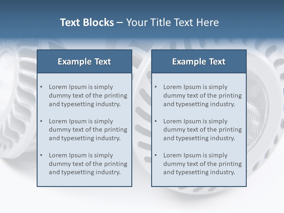 Led Low Eco PowerPoint Template