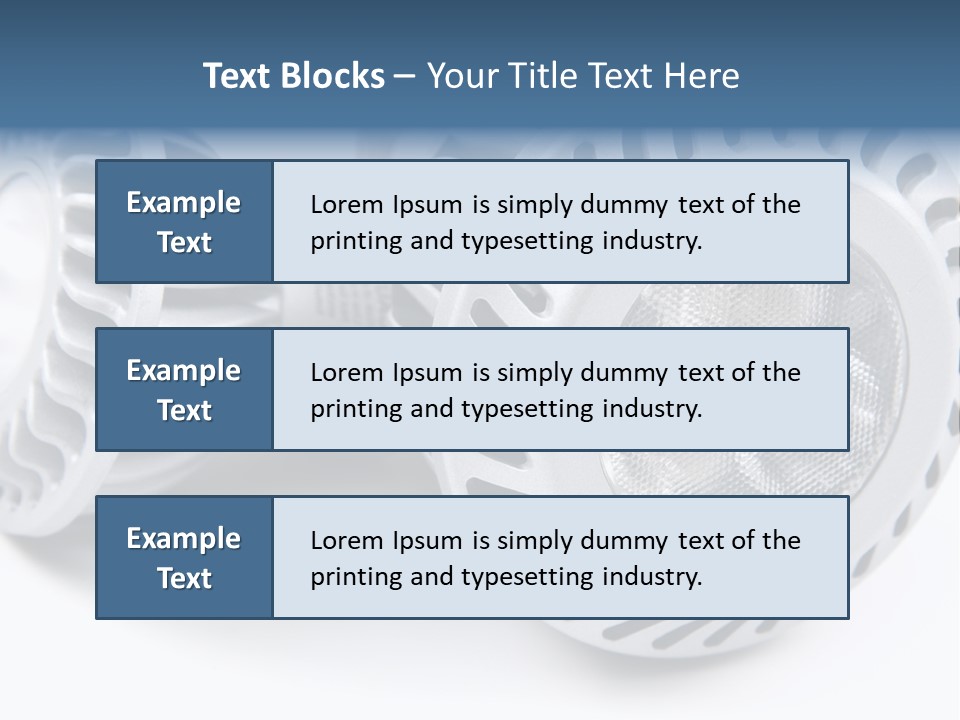 Led Low Eco PowerPoint Template