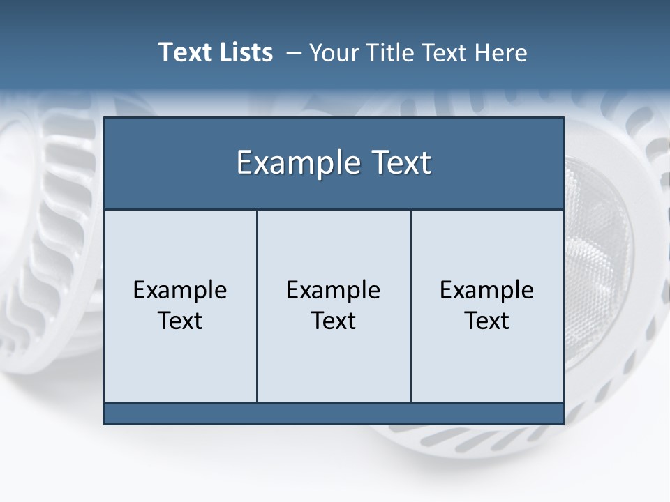 Led Low Eco PowerPoint Template