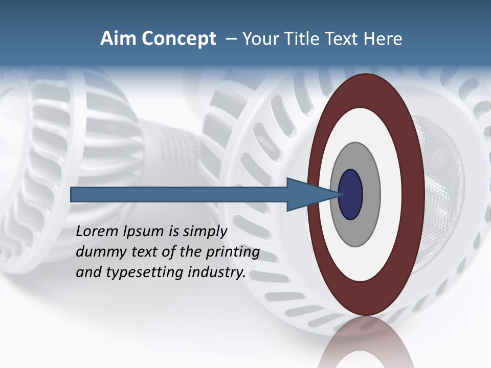 Led Low Eco PowerPoint Template