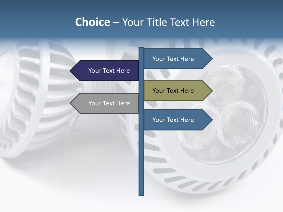 Led Low Eco PowerPoint Template