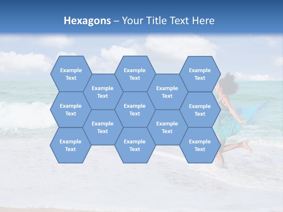 Peaceful Ocean Aqua PowerPoint Template