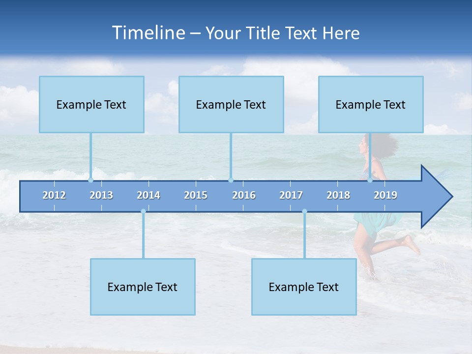 Peaceful Ocean Aqua PowerPoint Template