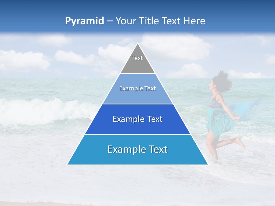 Peaceful Ocean Aqua PowerPoint Template